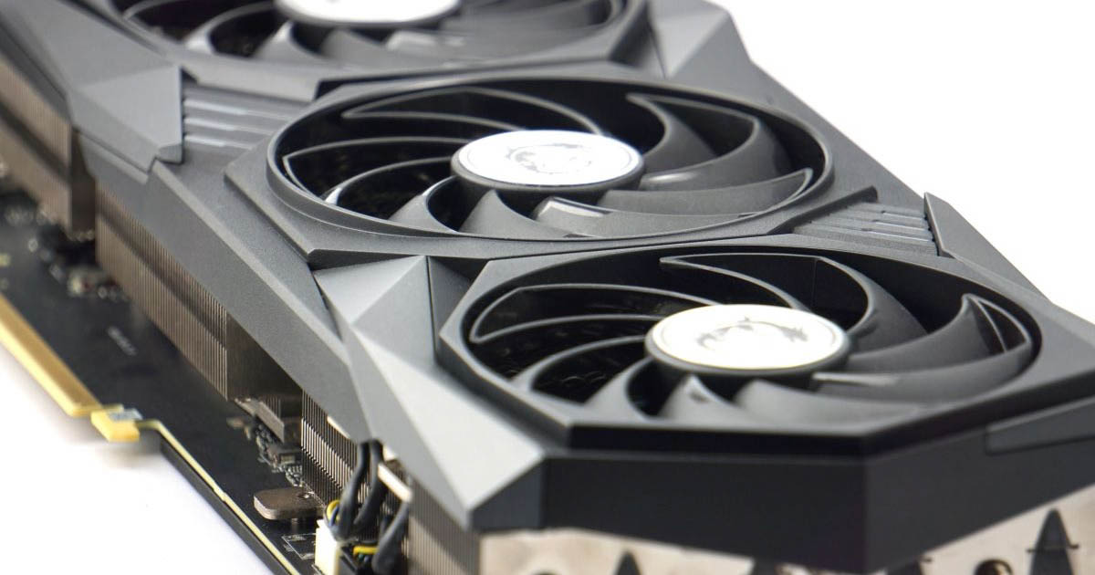 MSI RTX 3060 Ti Gaming X Trio: mid-class with a high-end cooler