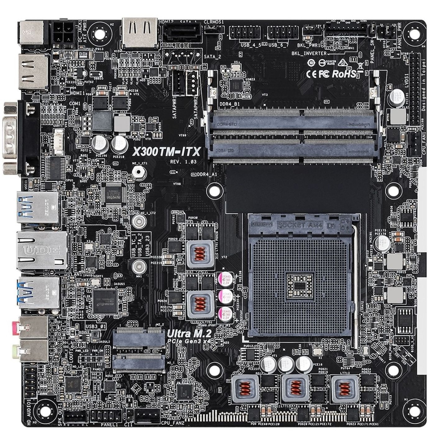 Justering frost Skur ASRock's cheap chipset-less Thin Mini-ITX motherboard with AM4 -  HWCooling.net