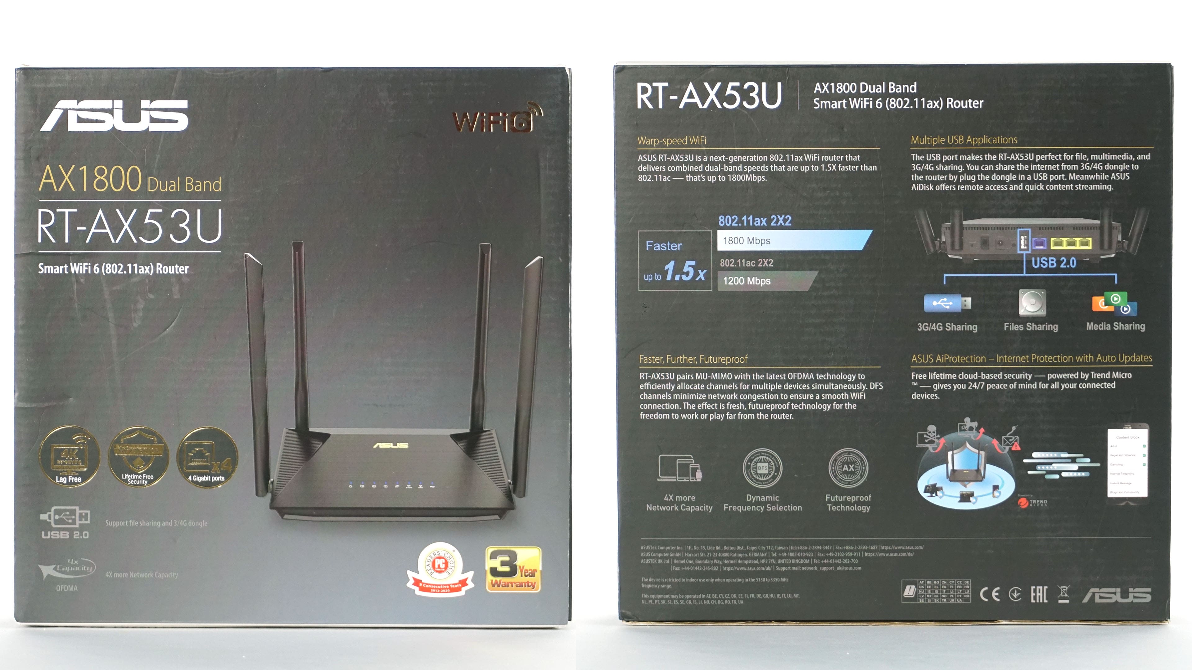 Asus RT-AX53U: Cheap router in test, or WiFi 6 for the masses