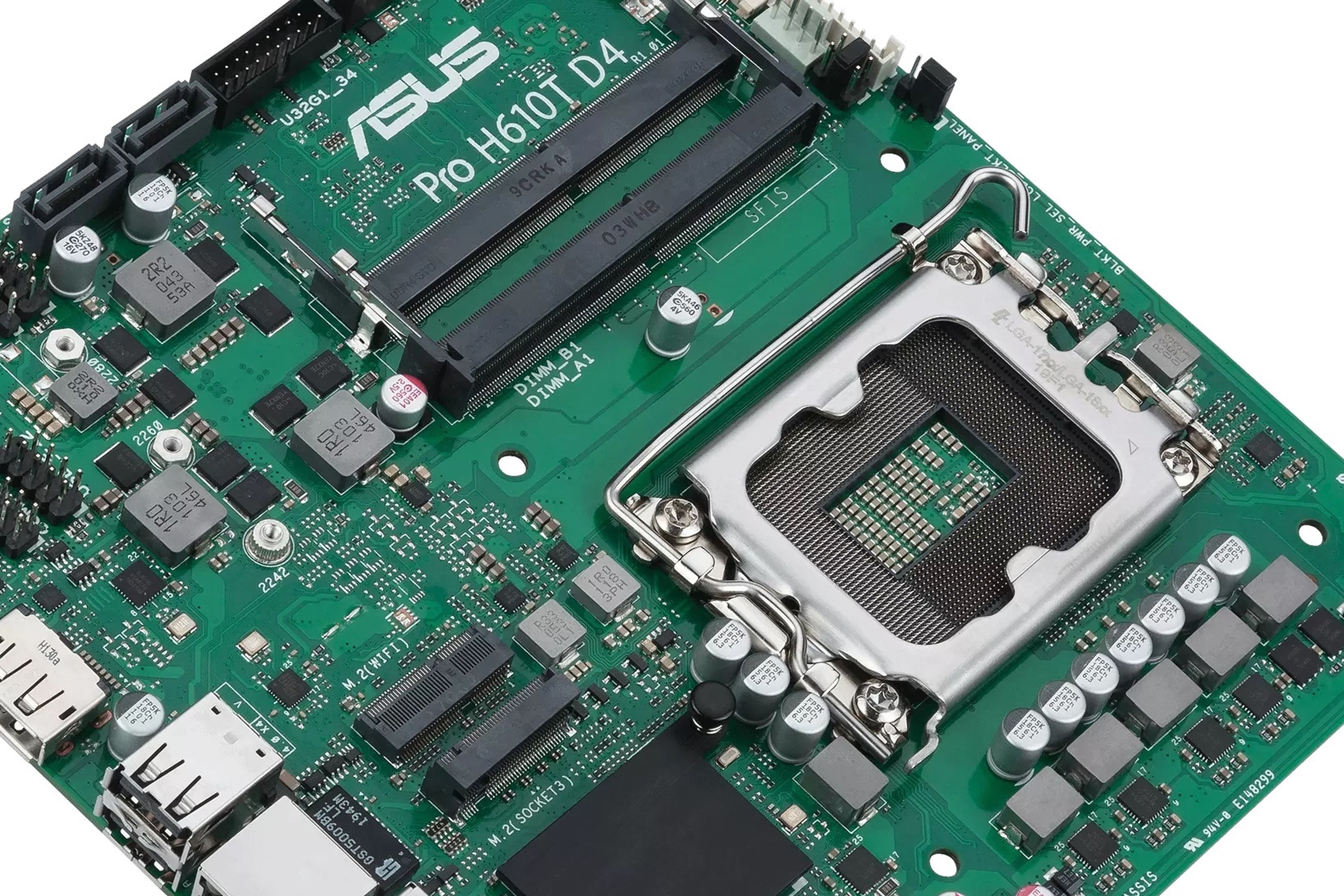 Thin Mini-ITX motherboard with LGA 1700? It's here, from Asus