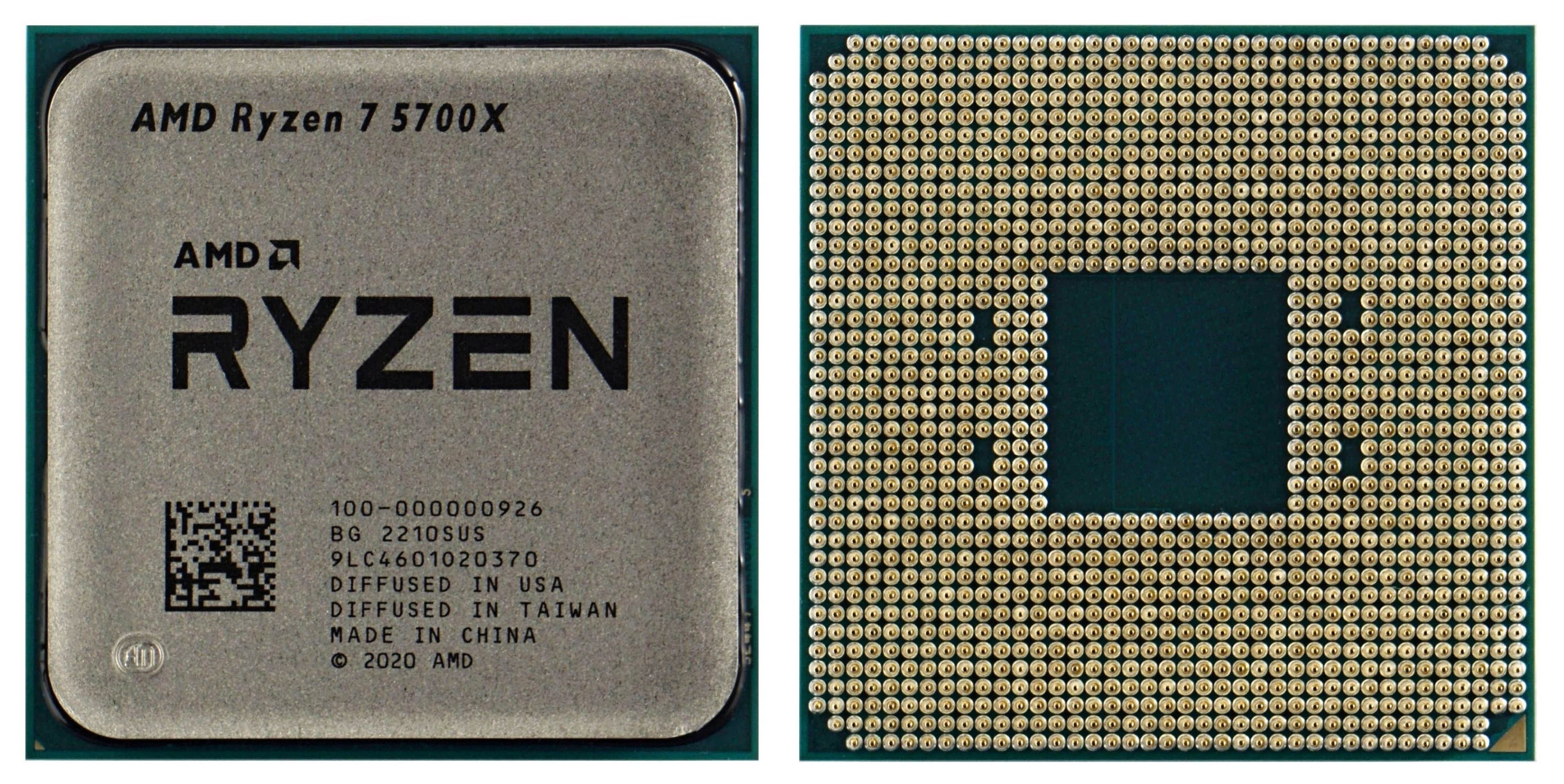 AMD Ryzen 7 5700X: A much more efficient CPU than the 5800X