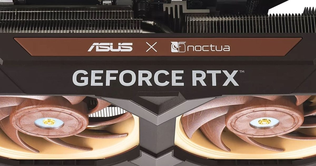 Asus' Noctua RTX 4080 GPU is shockingly gorgeous