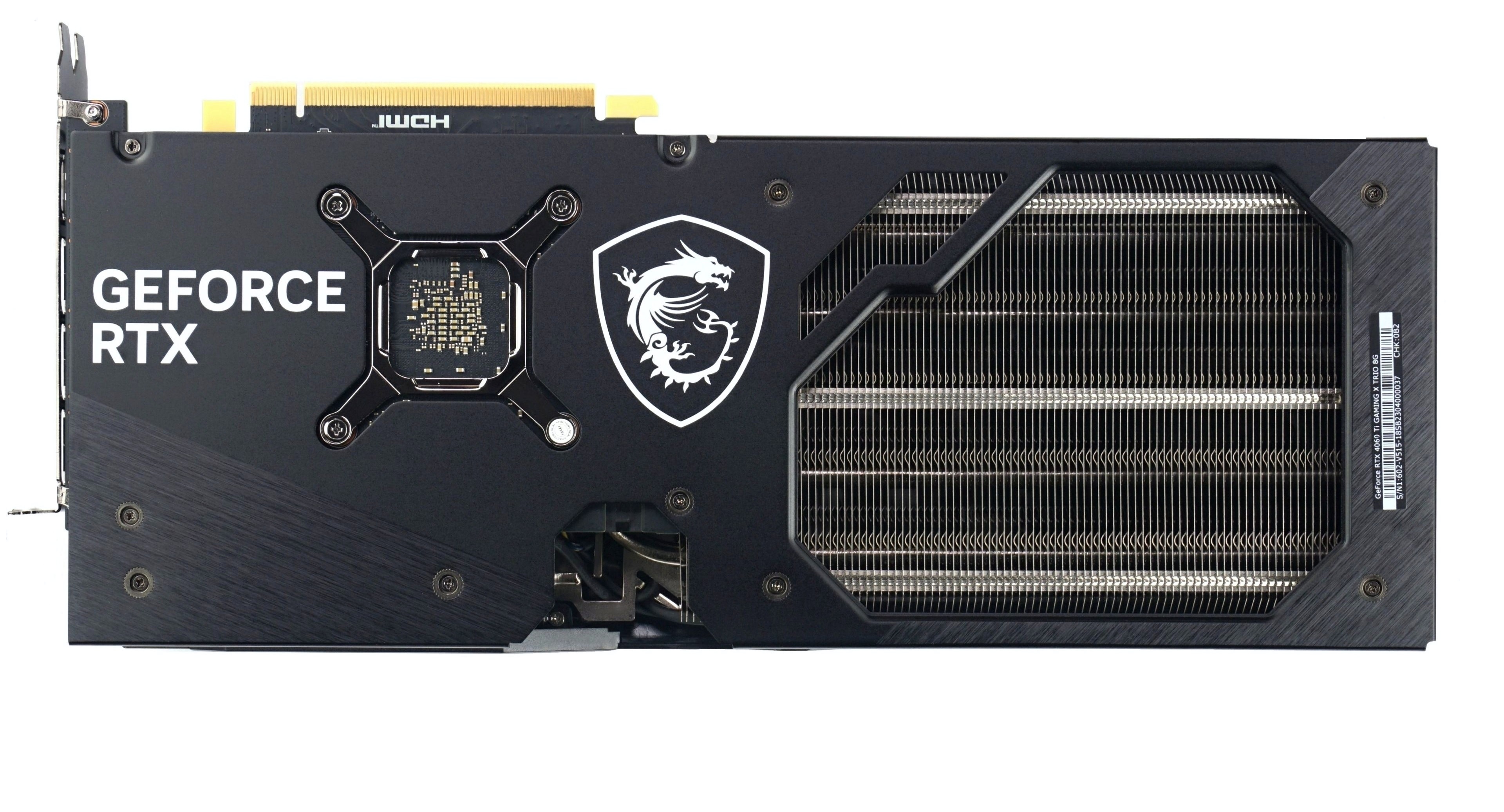 MSI GeForce RTX 4060 Ti Gaming X TRIO 8G Graphics Card