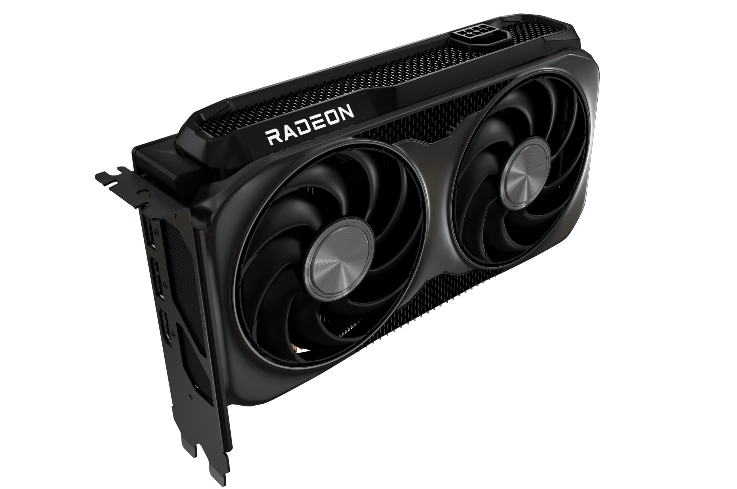 Referenční návrh Radeonu RX 9060 XT. Normálně tento design v prodeji není, ale OEM karty RX 9060 by ho mohly používat (Autor: AMD)