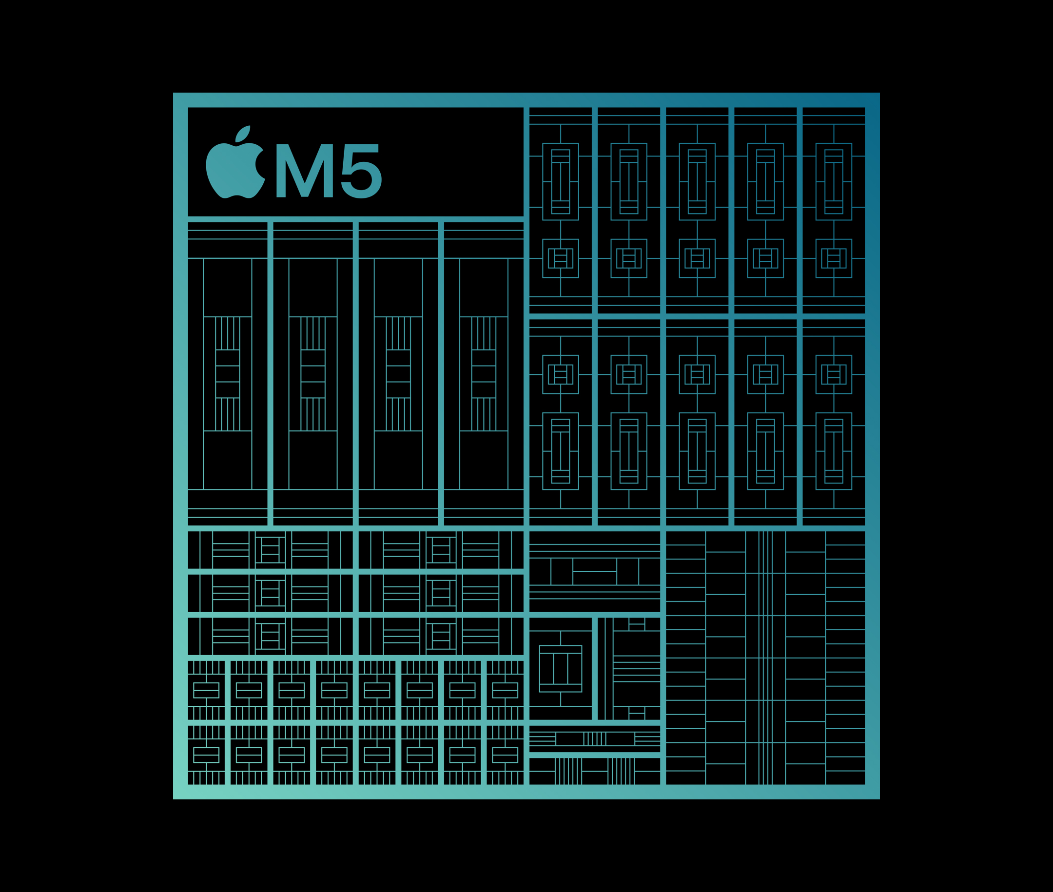 Apple M5 (ilustrace) (Autor: Apple)