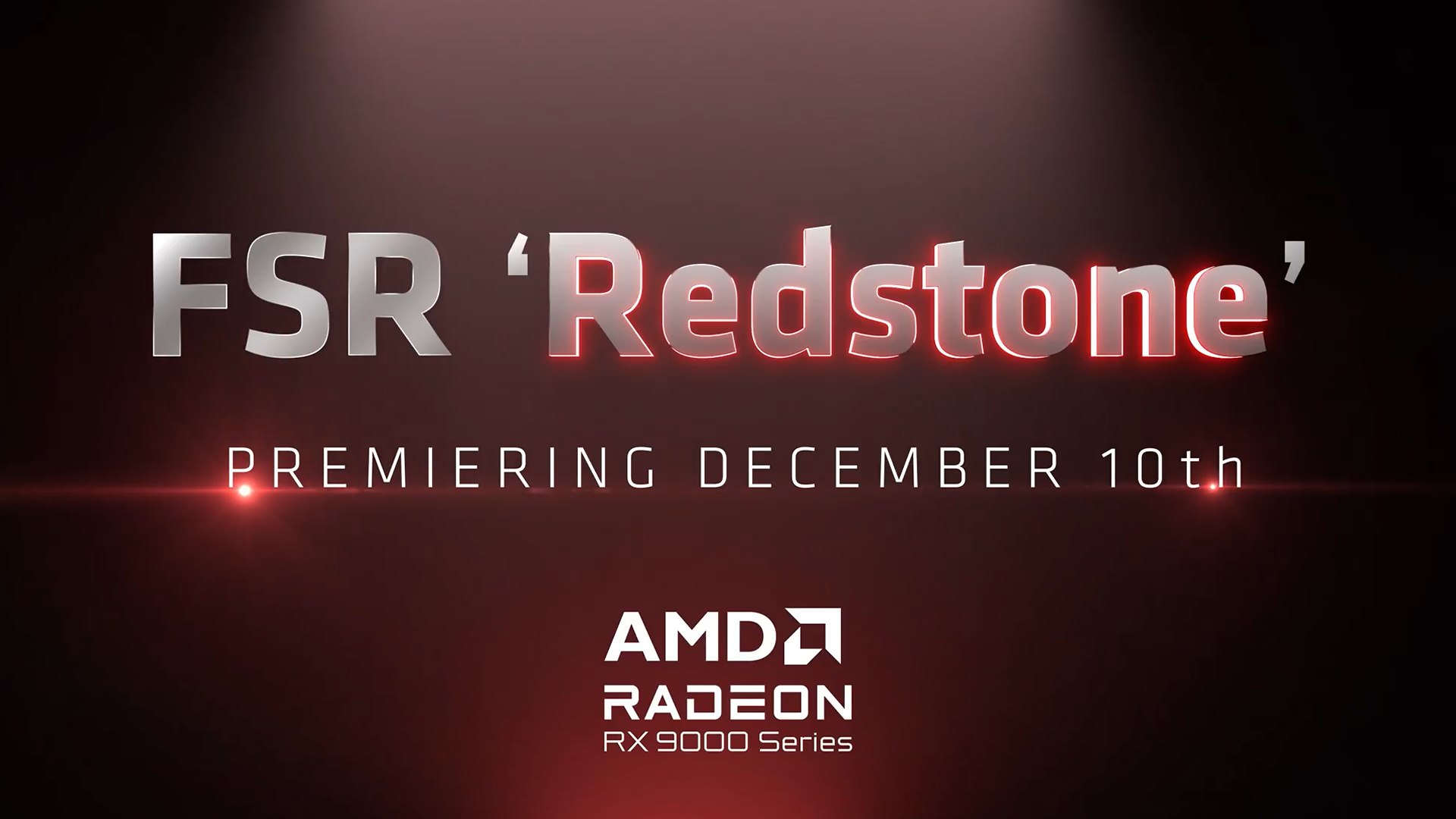 Odhalení FSR Redstone bude 10. prosince (Autor: AMD)