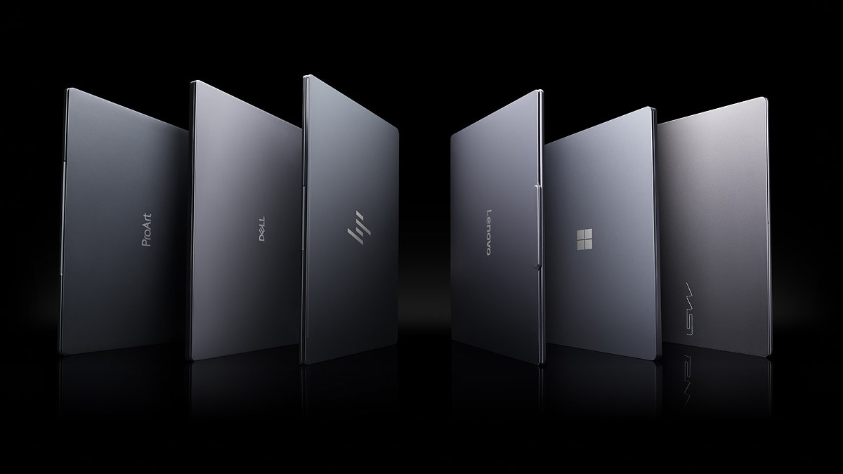 Různé notebooky chystané s procesorem Nvidia RTX Spark N1X