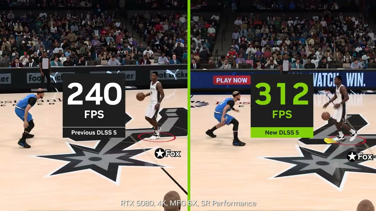 Oficiální benchmark nového jednoduššího AI modelu DLSS 5