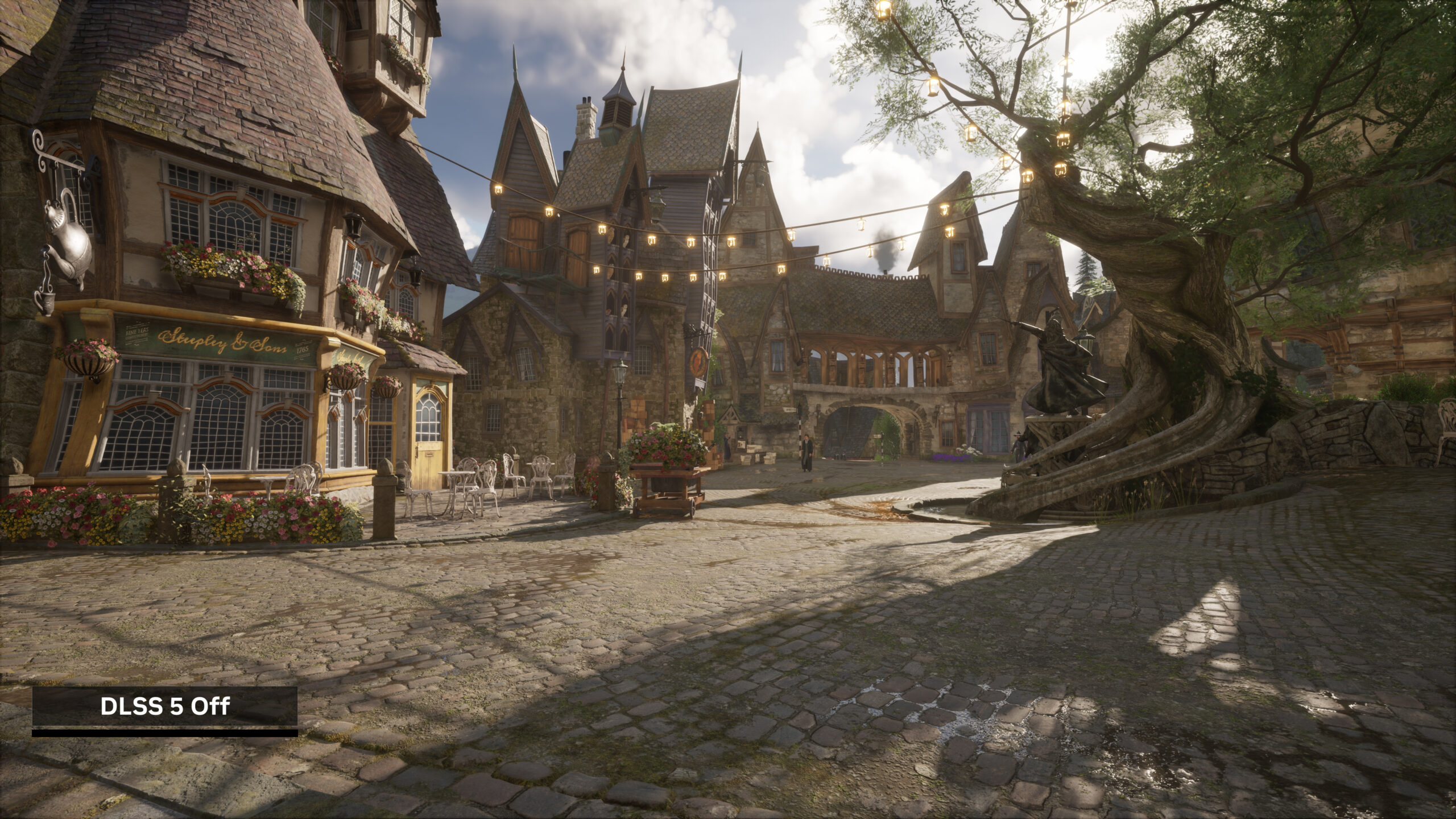 DLSS 5 v Hogwarts Legacy
