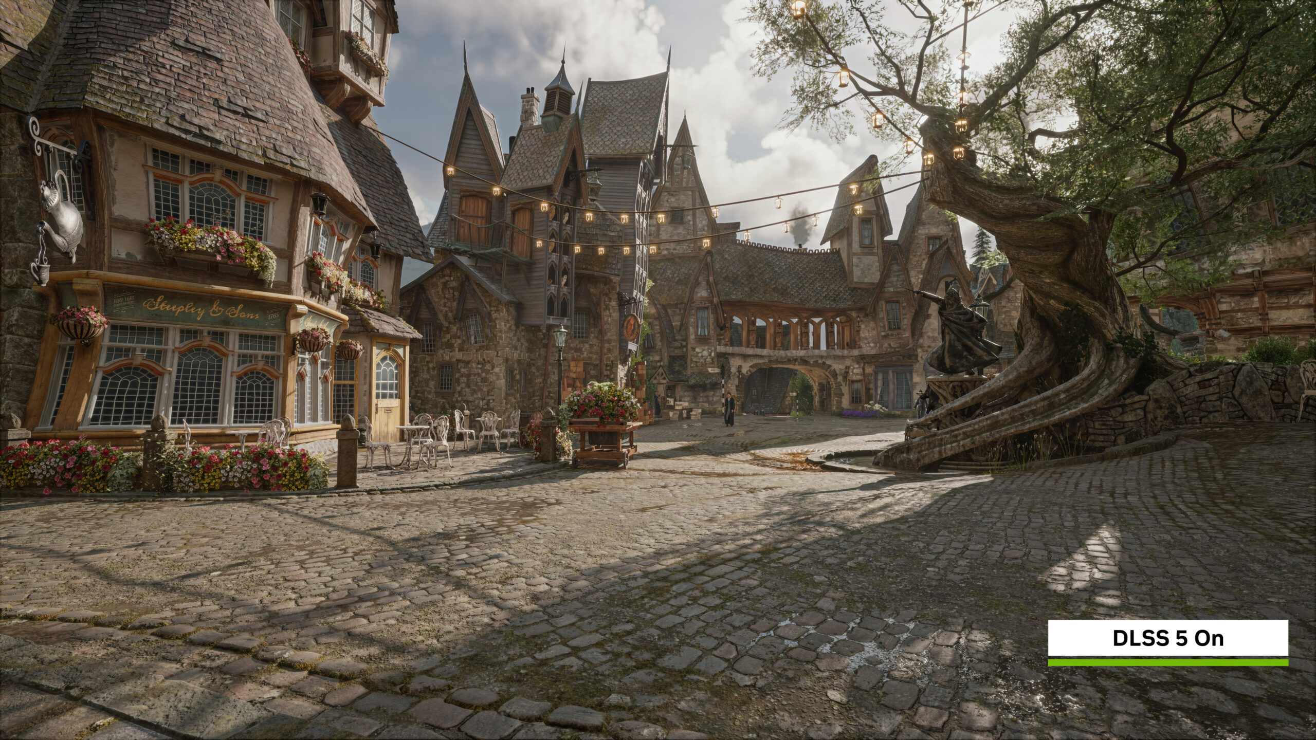DLSS 5 v Hogwarts Legacy